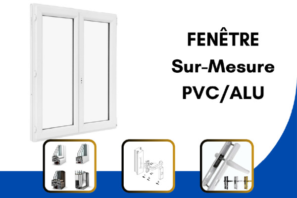 Fenêtre sur mesure en pvc sur carcassonne