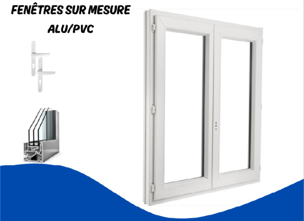 Fenêtre sur mesure en pvc sur castelnaudary