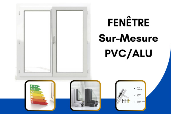 Fenêtre sur mesure en pvc sur castres