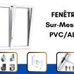 Fenêtre sur mesure en pvc sur colomiers