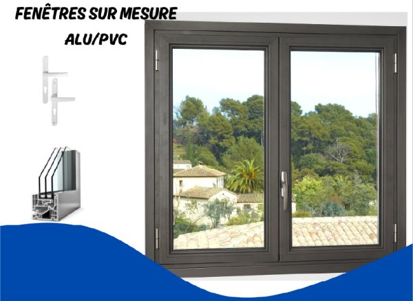 Fenêtre sur mesure en pvc sur foix