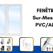 Fenêtre sur mesure en pvc sur gaillac