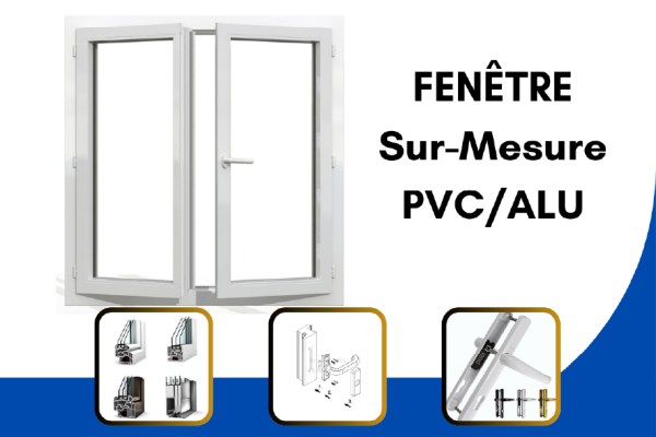 Fenêtre sur mesure en pvc sur lézignan-corbières