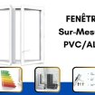 Fenêtre sur mesure en pvc sur montech