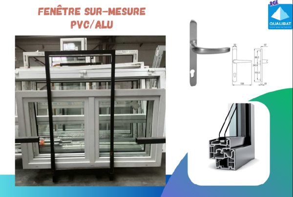 Fenêtre sur mesure en pvc sur saint-girons