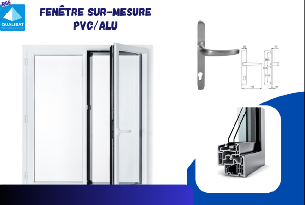 Fenêtre sur mesure en pvc sur tournefeuille