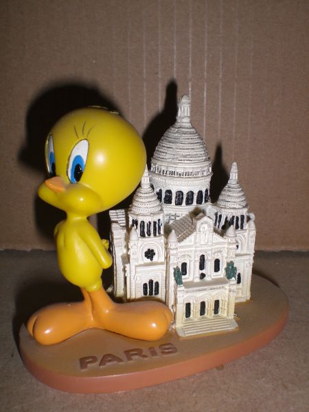 Figurine titi paris ou coupelle fourre-tout