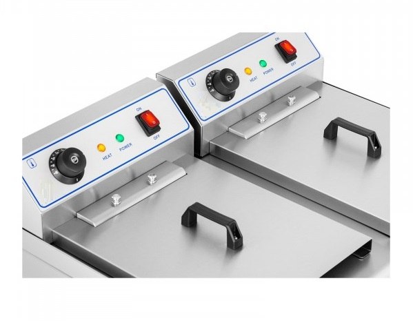 Annonce Friteuse &eacute;lectrique 2x16 litres en 400 v - neuf