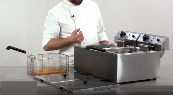 Annonce Friteuse &eacute;lectrique pro 2 x 17 litres *top ventes