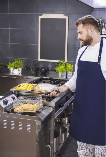 Friteuse &eacute;lectrique sur meuble triphas&eacute;e (400 v) pas cher