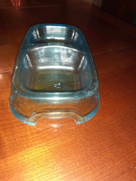 Vente Gamelle en plastique double bacs pour chat