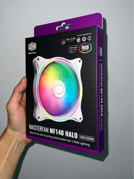 Gaming: cooler master masterfan mf140 halo
