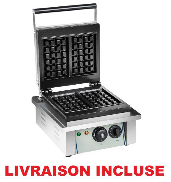 Gaufrier professionnel -- neuf et livr&eacute;