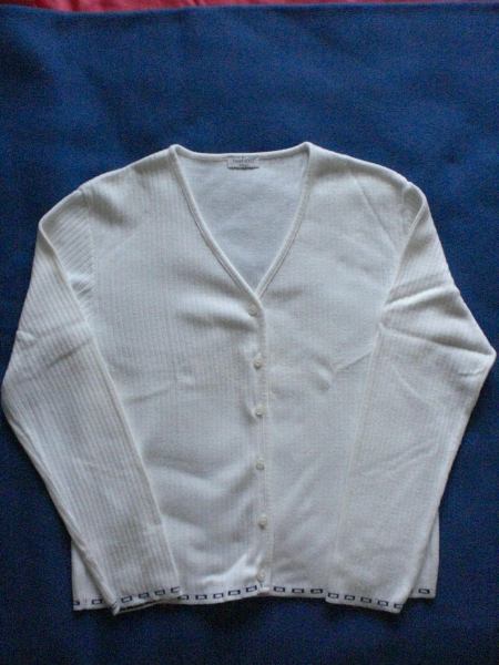 Gilet blanc t.38/40
