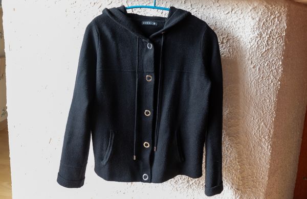 Gilet neuf noir, original "breal"