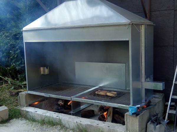 Vente Grand barbecue inox