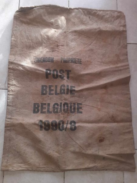 Grand sac en toile de jute post belgique