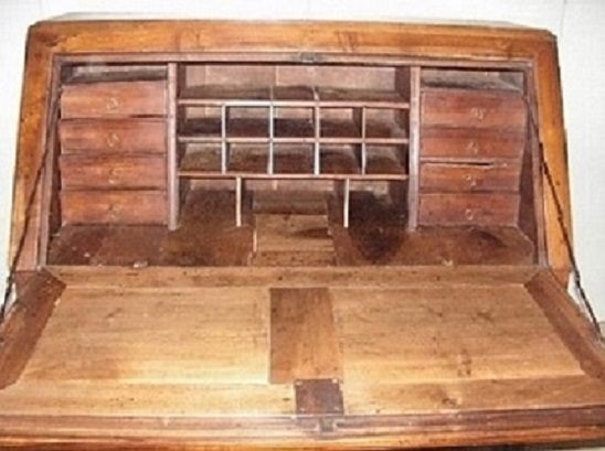 Vente Grand secr&eacute;taire &agrave; pente