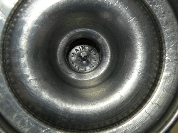 Annonce Grande cruche en &eacute;tain ancien haut 25 cms