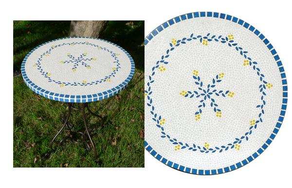 Gu&eacute;ridon provencal en mosaique