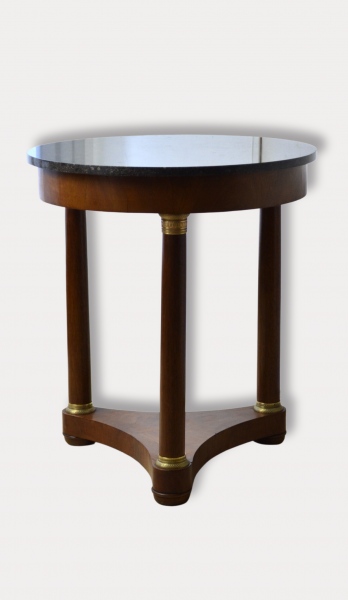 Gu&eacute;ridon style empire trypode en acajou xix&egrave;me