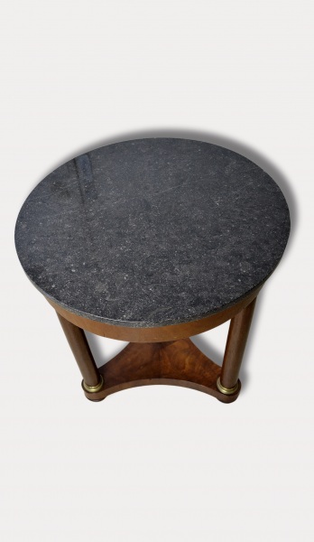 Gu&eacute;ridon style empire trypode en acajou xix&egrave;me pas cher