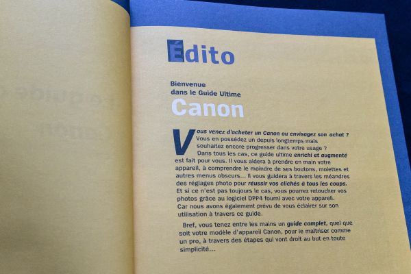 Vente Guide utilisateur appareil photo canon