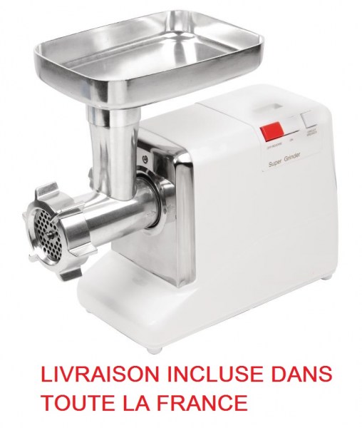Hachoir &agrave; viande semi-professionnel neuf et livr&eacute;