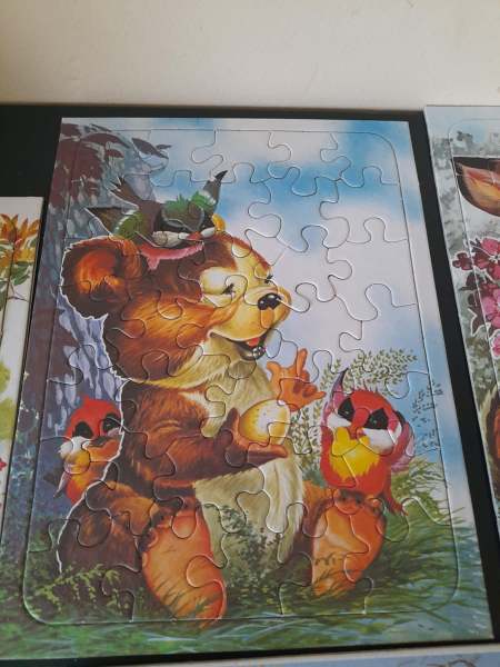 Annonce Hemma - boite puzzles enfant 4 puzzles