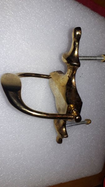 Vente Heurtoir de porte laiton poli verni cadap