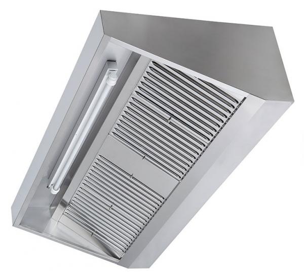 Hotte professionnelle 200x70cm avec moteur neuf - Mes-occasions.com