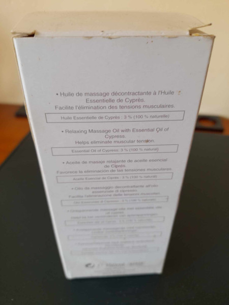 Huile essentielle de cypr&egrave;s - huile de massage pas cher