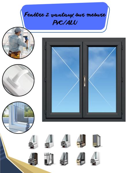 Annonce Innovation vue : fenêtres 2 vantaux futuristes