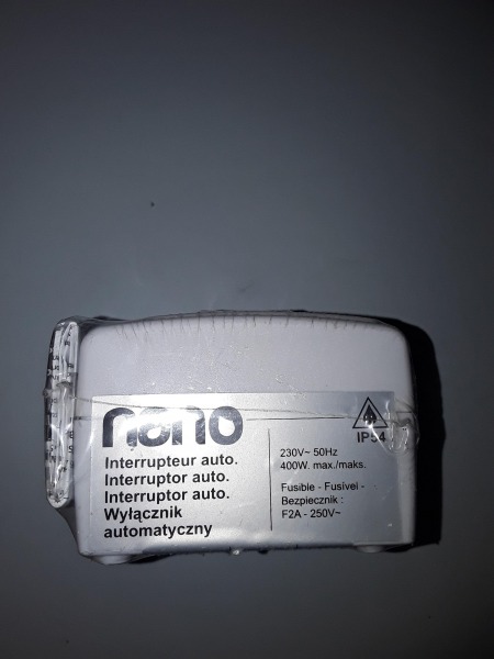 Interrupteur detecteur mouvement etanche nano pas cher