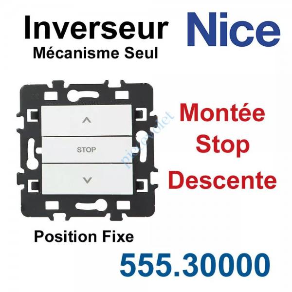 Vente Interrupteur inverseur de commande nice - 555.3000