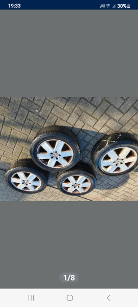 Jantes aluminium 17 inc merc&eacute;d&egrave;s 639 447 pas cher