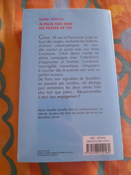 Vente Je peux très bien me passer de toi - marie vareill