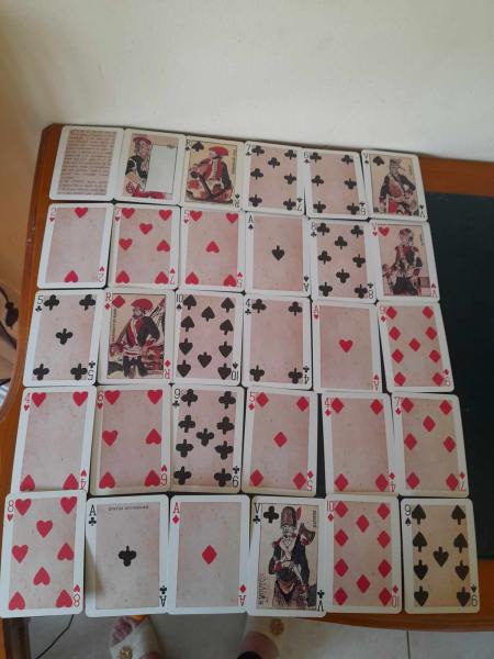 Vente Jeu de 54 cartes à jouer - jeu de l'an 2 - b.p. gr