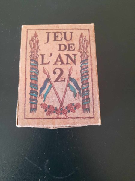 Jeu de 54 cartes à jouer - jeu de l'an 2 - b.p. gr