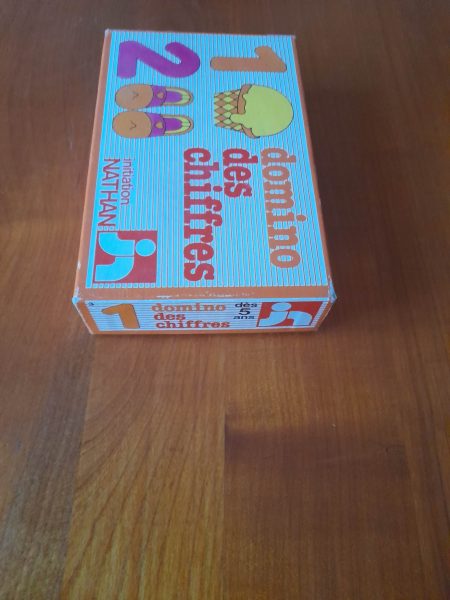 Jeu de soci&eacute;t&eacute; domino des chiffres - nathan pas cher