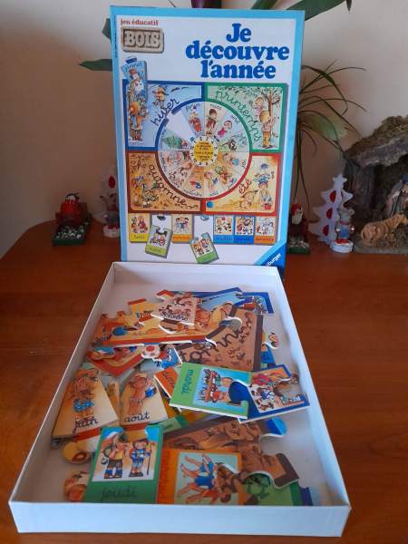 Jeu de soci&eacute;t&eacute; je d&eacute;couvre l'ann&eacute;e - ravensburger pas cher