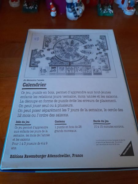 Annonce Jeu de soci&eacute;t&eacute; je d&eacute;couvre l'ann&eacute;e - ravensburger