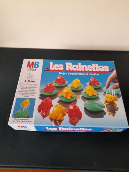 Jeu de société les rainettes - mb - 1985