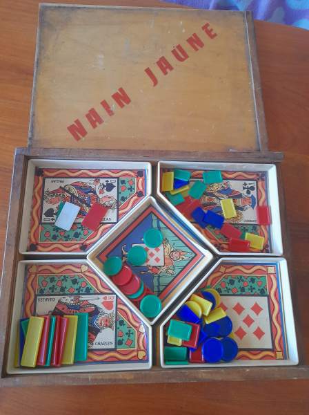 Jeu du nain jaune - vintage