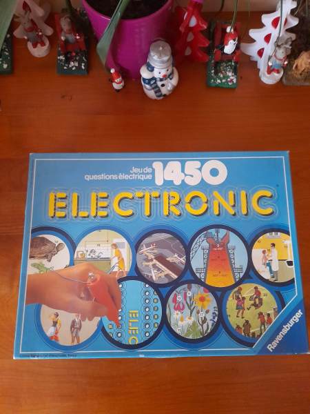 Jeu electronic 1450 ravensburger - non fonctionnel