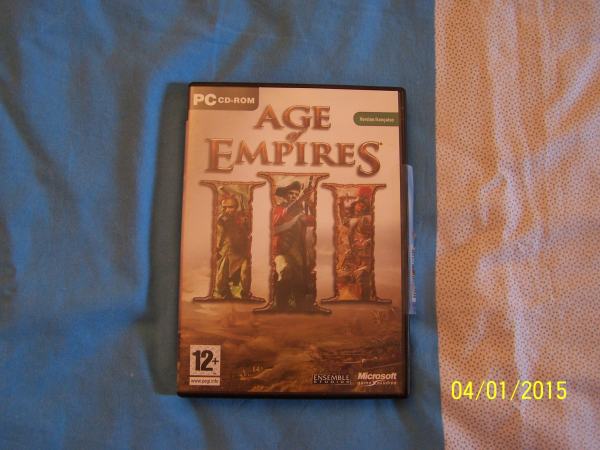 Jeu pc age of empires iii collector