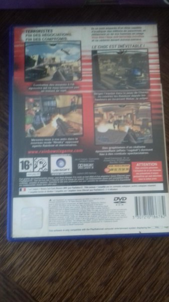 Vente Jeu ps2 rainbow six lockdown
