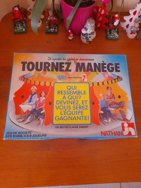 Jeu societe tournez man&egrave;ge nathan 1987