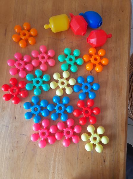 Jeux d'assemblage 1er &acirc;ge flocon de neige