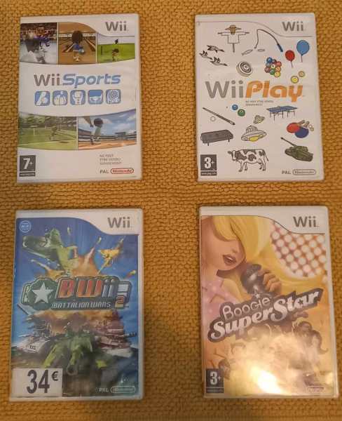 Jeux nintendo wii